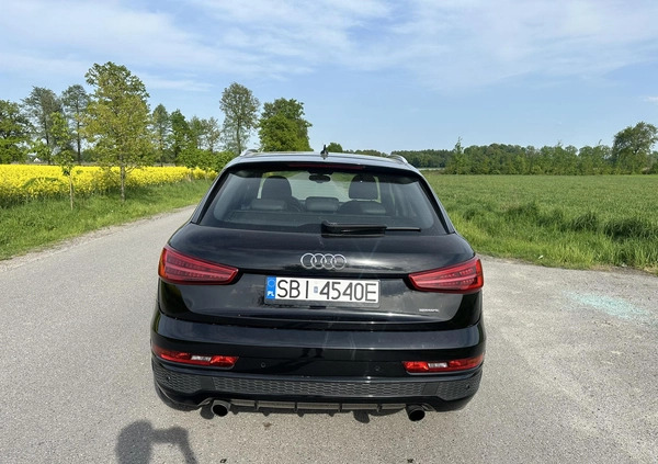 Audi Q3 cena 74500 przebieg: 120000, rok produkcji 2015 z Biała małe 121